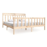 Rám postele masivní dřevo 180 × 200 cm Super King, 3100973