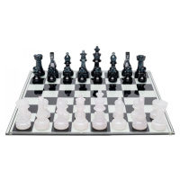 KARE Design Skleněné šachy Transparent 60x60cm