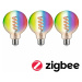 PAULMANN Filament 230V Smart Home Zigbee 3.0 LED Globe G95 E27 3x6,3W RGBW+ stmívatelné zlatá