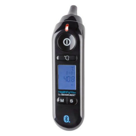 SILVERCREST® PERSONAL CARE Multifunkční teploměr s Bluetooth® SFT 81