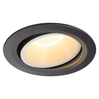 SLV BIG WHITE NUMINOS MOVE DL XL vnitřní LED zápustné stropní svítidlo černá/bílá 3000 K 40° oto