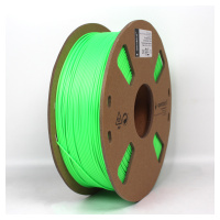 GEMBIRD 3DP-PLA1.75-01-FG, 3D filament, PLA, 1,75mm, 1000g, fluorescentní, zelená