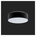 OSMONT 67521 ERIS C2 stropní/nástěnné skleněné svítidlo bílá / bílo - černá IP43 4000 K 19W LED
