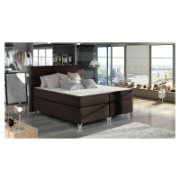 Boxspring Amadeo Rozměr: 160x200 cm, látka: Soft 66, Varianta: Bez LED osvětlení