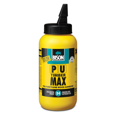 BISON Lepidlo na dřevo PU MAX, 750 g