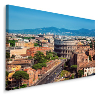 Plátno Panorama Říma 3D Varianta: 100x70