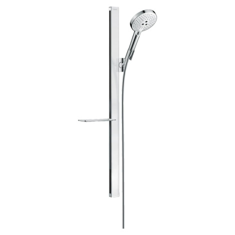 Sprchový set Hansgrohe Raindance Select S s poličkou bílá/chrom 27648400