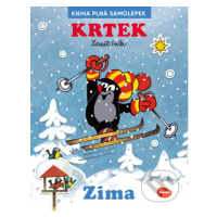 Krtek a zima - Kniha plná samolepek - Zdeněk Miler (Ilustrátor), Ema Potužníková - kniha z kateg