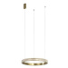 Nova Luce Luxusní závěsné LED svítidlo Orlando v elegantním zlatavém designu - 23 W LED, 1265 lm