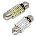 Rabel LED autožárovka 36 mm Canbus 27 smd 3014 C5W C10W C15W SV8,5 bílá + stabilizátor