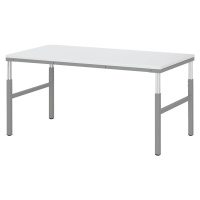 RAU Pracovní stůl ESD, rozsah přestavování výšky 650 - 1000 mm, š x h 1500 x 900 mm