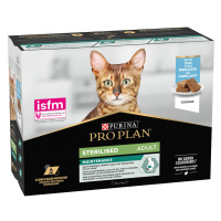 Výhodné balení PURINA PRO PLAN Sterilised Adult Maintenance 2 x 10 ks (20 x 75 g) - treska