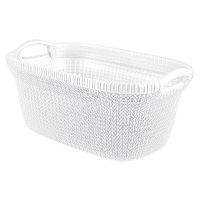 Curver Koš na prádlo Knit, 40 l (bílá)