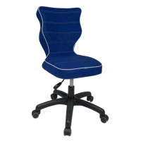ENTELO Dětská židle Petit Black 4 VS06 modrá