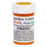 Sugarflair Universal gelová barva - Pineapple 22g