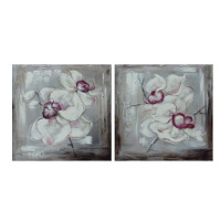 Obrazové sety - Bílé květy