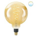 LED Žárovka WiZ Tunable White Filament Amber 8718699786830 E27 G200 6,5-25W 390lm 2000-5000K, st