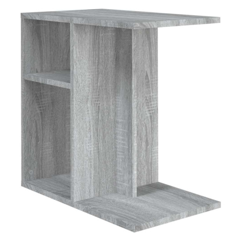 vidaXL Odkládací stolek šedý sonoma 50 x 30 x 50 cm kompozitní dřevo