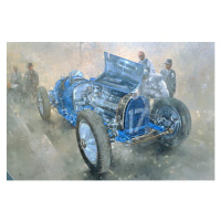 Obrazová reprodukce Type 59 Grand Prix Bugatti, 1997, Miller, Peter, 40 × 26.7 cm