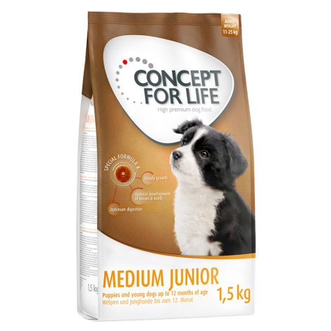 Concept for Life Medium Junior - 4 x 1,5 kg