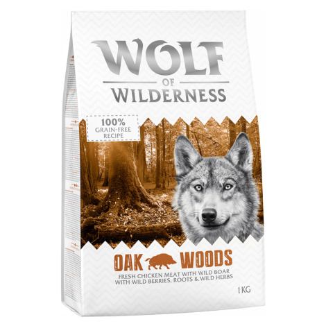 Wolf of Wilderness Adult "Oak Woods" - divočák - 5 kg