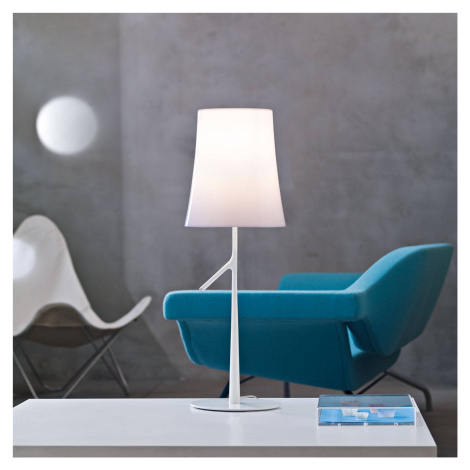 Foscarini Foscarini Birdie piccola LED stolní lampa bílá tlumená