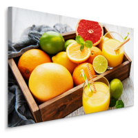 MyBestHome BOX Plátno Ošatka Citrusů Varianta: 100x70