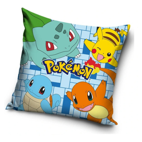 Carbotex Polštářek Pokémon Tým snů 40 × 40 cm