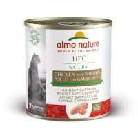 Almo Nature HFC Natural Cat s kuřecím masem a krevetami 12 × 280 g