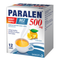 Paralen hor.náp.bez cukru 500mg por.plv.sol.scc.12