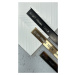 REA Spádová lišta pravá, 140cm zlatá kartáčovaná REA-K3226