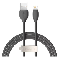 Kabel Baseus Jelly  cable USB to Lightning, 2,4A, 1,2m (black)