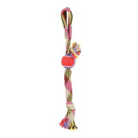 Hračka pes Tennis Ball rope laso 50cm Zolux