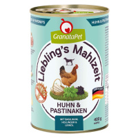 GranataPet Liebling's Mahlzeit s kuřecím masem a pastinákem 12 × 400 g