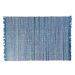 Modrý bavlněný koberec 140x200 cm BESNI, 57463