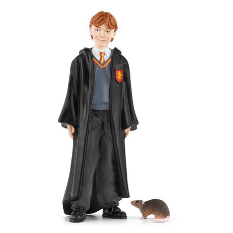 Schleich Harry Potter figurka - Ron a Prašivka