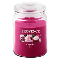 Vonná svíčka ve skle PROVENCE 95 hodin cupcake