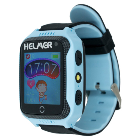 Helmer LK 707 dětské hodinky s GPS lokátorem s možností volání, fotoaparátem, modré - LOKHEL1034 dörner + helmer