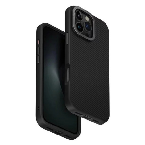 Kryt UNIQ case Keva Max iPhone 16 Pro Max 6.9" Magclick Charging carbon black (UNIQ-IP6.9P(2024)