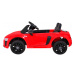 Mamido Dětské elektrické autíčko Audi R8 Spyder červené