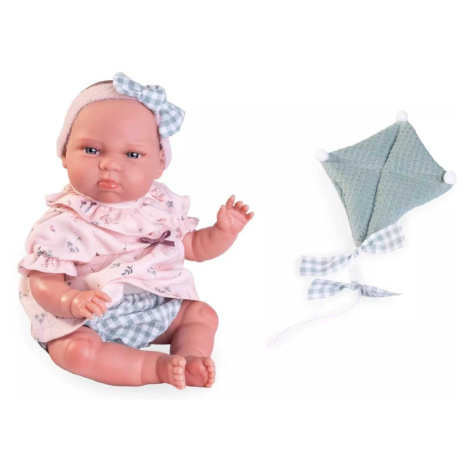 Antonio Juan 82307 Můj malý REBORN TUFI - realistická panenka miminko s měkkým látkovým tělem - 
