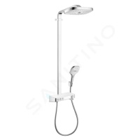 Hansgrohe 27127400 - Sprchový set Showerpipe 300 s termostatem ShowerTablet Select, 3 proudy, bí