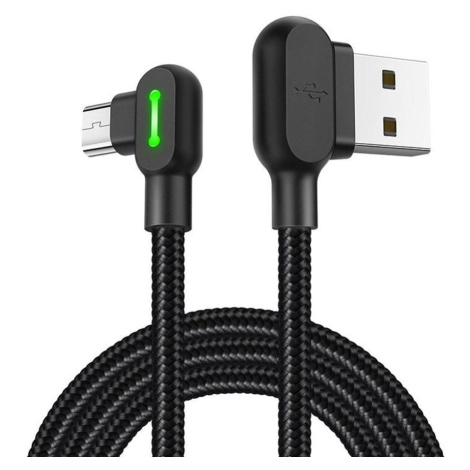 Mcdodo Kabel USB-Micro USB Mcdodo CA-5280 LED, 3 m (černý)