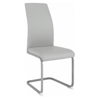 Tempo Kondela Jídelní židle NOBATA - světle šedá/šedá + kupón KONDELA10 na okamžitou slevu 3% (k