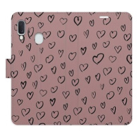 iSaprio Flip pouzdro Heart Dark 02 pro Samsung Galaxy A20e