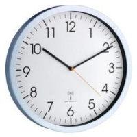 DCF nástěnné hodiny TFA 60.3517.55, (O x h) 30,8 cm x 4,5 cm, hliník (kartáčovaný)