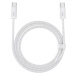 Kabel Cable USB-C to USB-C Baseus, 100W, 2m (white)