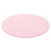 Ayyildiz koberce Kusový koberec Life Shaggy 1500 pink kruh Rozměry koberců: 160x160 (průměr) kru