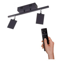 PN 6354-18 PURE-MIRA LED stropní svítidlo stmívatelné CCT paměť 2700-5000K černá perleť - PAUL N