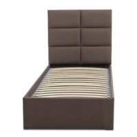 Čalouněná postel TORES bez matrace rozměr 90x200 cm Kakao